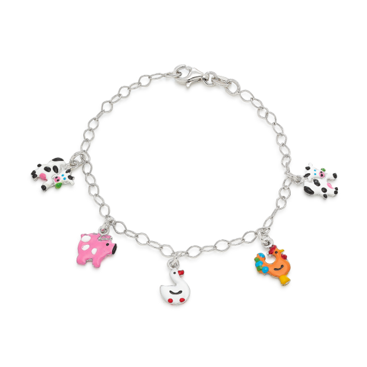 Cute Elephant Charm Bracelet Animal Design Hand Decoration - Temu